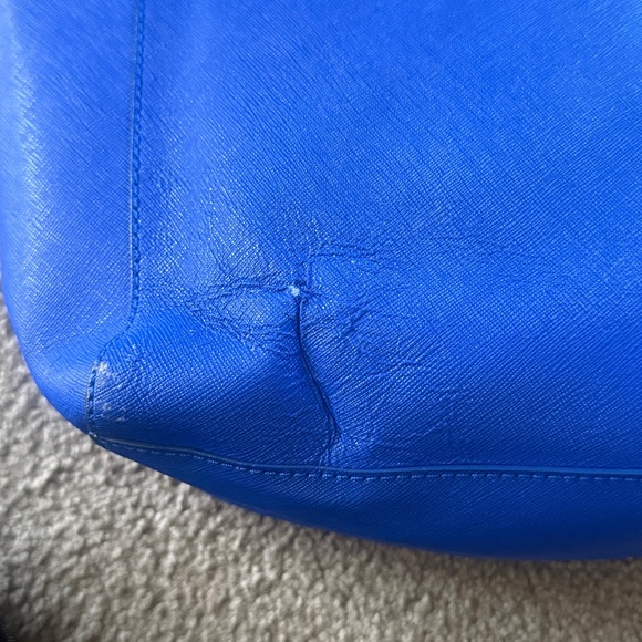 Tory Burch Royal Blue Tote - Picture 4 of 7